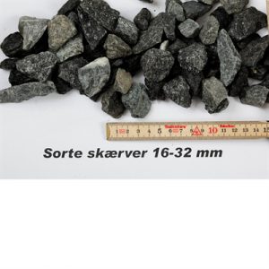 Granitskærver sorte 16-32mm 0