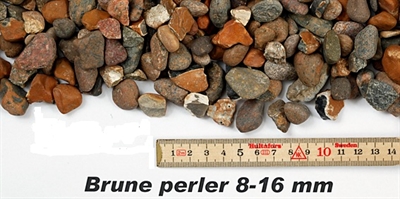 Perler brun 8-16mm 1000kg bigbag