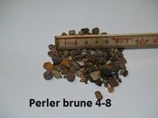 Perler brun 4-8mm 1000kg bigbag