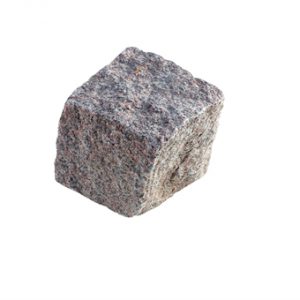 Granit Chaussesten 8/11 cm granit Rødgrå Kina Bohus G3554