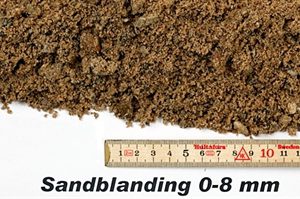 Sandblanding/støberal 0-16 mm - 1000 kg bigbag