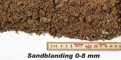 Sandblanding/støberal 0-16 mm - 1000 kg bigbag