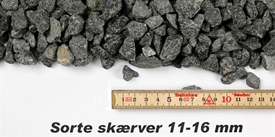 Granitskærver sort 11/16 1000kg bigbag