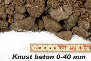 Knust beton 1000kg bigbag
